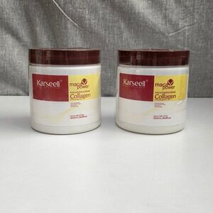 2pk Karseell Maca Essence Repair Collagen Hair Mask for Dry Damaged Hair 16.9oz